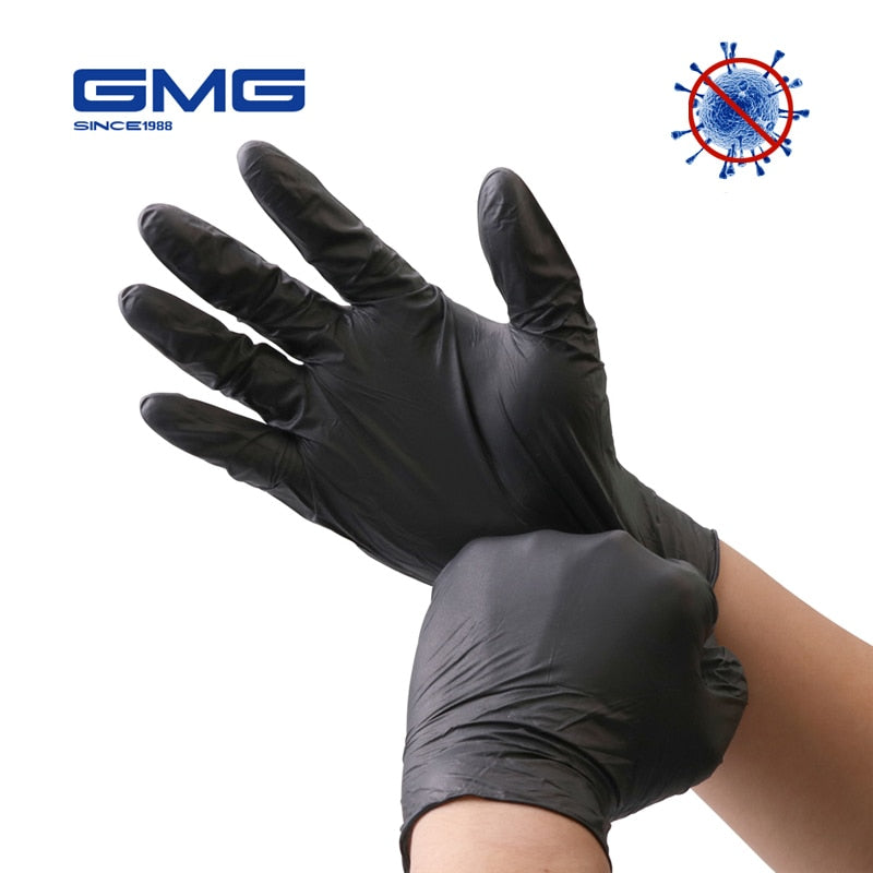 Outlet26 Nitrile disposable gloves - 100 pieces Black